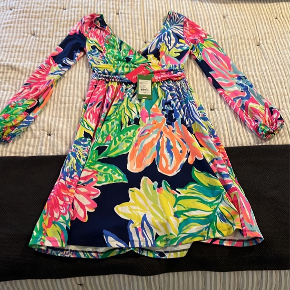 Lilly Pulitzer Travelers palm dress